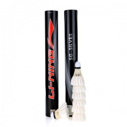 Li-Ning Feather SG- Silver Shuttlecock